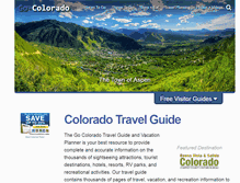 Tablet Screenshot of go-colorado.com